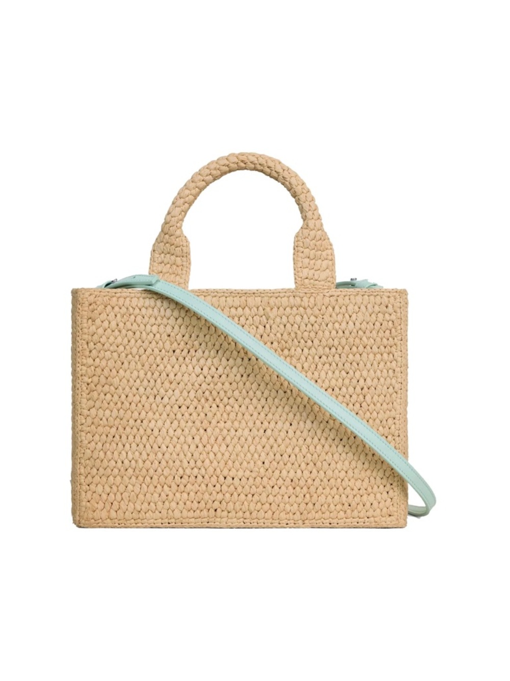 New Celine Small Cabas Thais Raffia Shoulder Bag - Picture 2 of 4